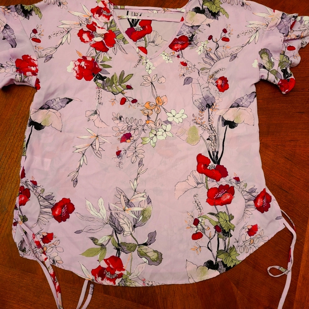 Floral flowy Blouse